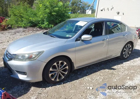 2014 Honda Accord Sport z USA, uszkodzony, nr VIN 1HGCR2F57EA030181